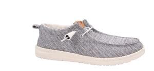 Simply Southern Women's 8 Gray Knit Slip On Shoes Casual Comfort Lightweight